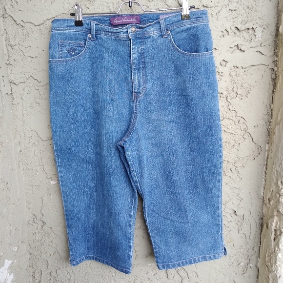 Gloria Vanderbilt capri Jeans - Picture 1 of 8